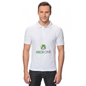 classic_polo_shirt с принтом XBOX ONE в Казани,  |  | 