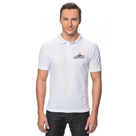 classic_polo_shirt с принтом ФК Иртыш Омск в Казани,  |  | 