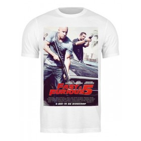 Мужская футболка с принтом Fast Furious / Форсаж в Казани,  |  | 