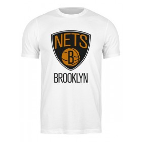 Мужская футболка с принтом Brooklyn Nets в Казани,  |  | 