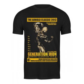 Мужская футболка с принтом Generation Iron / Поколение Железа в Казани,  |  | Тематика изображения на принте: 