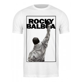 Мужская футболка с принтом Rocky Balboa в Казани,  |  | 