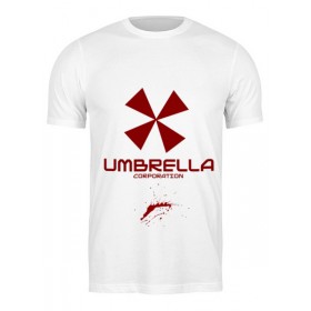 Мужская футболка с принтом Resident Evil: Umbrella Corporation в Казани,  |  | 