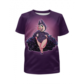 full_print_girl_tee с принтом Свинка Розита из Зверопой в Казани,  |  | 