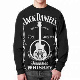 full_print_sweatshirt с принтом Jack Daniels в Казани,  |  | 