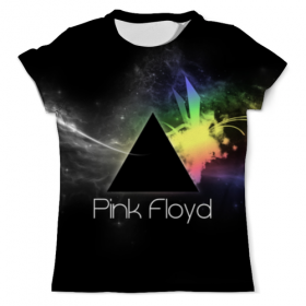 Мужская футболка 3D с принтом Pink Floyd , пинк флойд , музыка в Казани, Футболка с нанесением полноцветного изображения по всей поверхности может быть выполнена в двух вариантах - ХЛОПОК и СИНТЕТИКА. | Хлопок - ткань из 100% хлопка высшего качества пенье.  <br>Синтетика - ткань с высоким содержанием синтетического волокна (до 80%).  Материал хорошо тянется, имеет приятную на ощупь фактуру | 