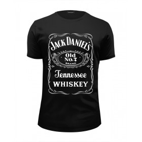 tee с принтом Jack Daniels в Казани, Белый, черный, серый меланж, голубой: 100% хлопок, плотность 160 гр. Остальные цвета: 92% хлопок, 8% лайкра, плотность 170-180гр. |  | 