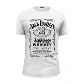 Мужская футболка Premium с принтом Jack Daniels в Казани, Белый, черный, серый меланж, голубой: 100% хлопок, плотность 160 гр. Остальные цвета: 92% хлопок, 8% лайкра, плотность 170-180гр. |  | 