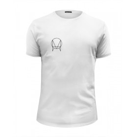 Мужская футболка Premium с принтом OWSLA T-Shirt JadeFuture White в Казани, Белый, черный, серый меланж, голубой: 100% хлопок, плотность 160 гр. Остальные цвета: 92% хлопок, 8% лайкра, плотность 170-180гр. |  | 